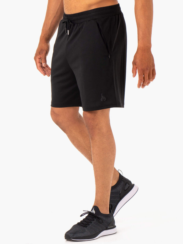 Legacy Mesh Training Shorts - Black - Ryderwear