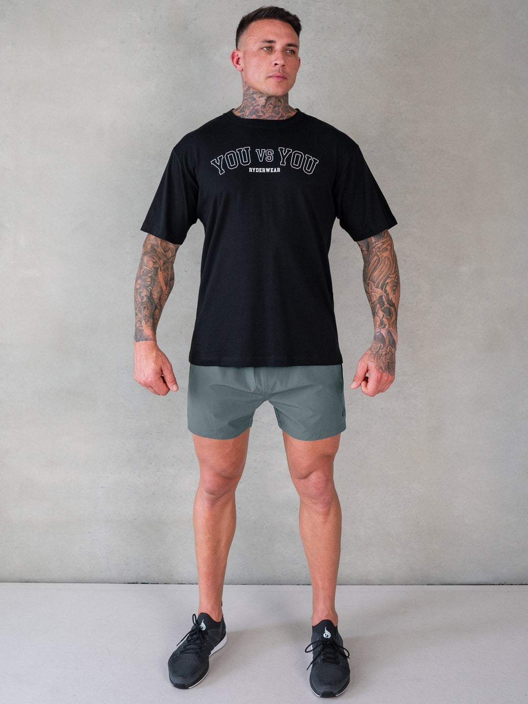 Adapt 5" Training Short - Petrol Clothing Ryderwear 