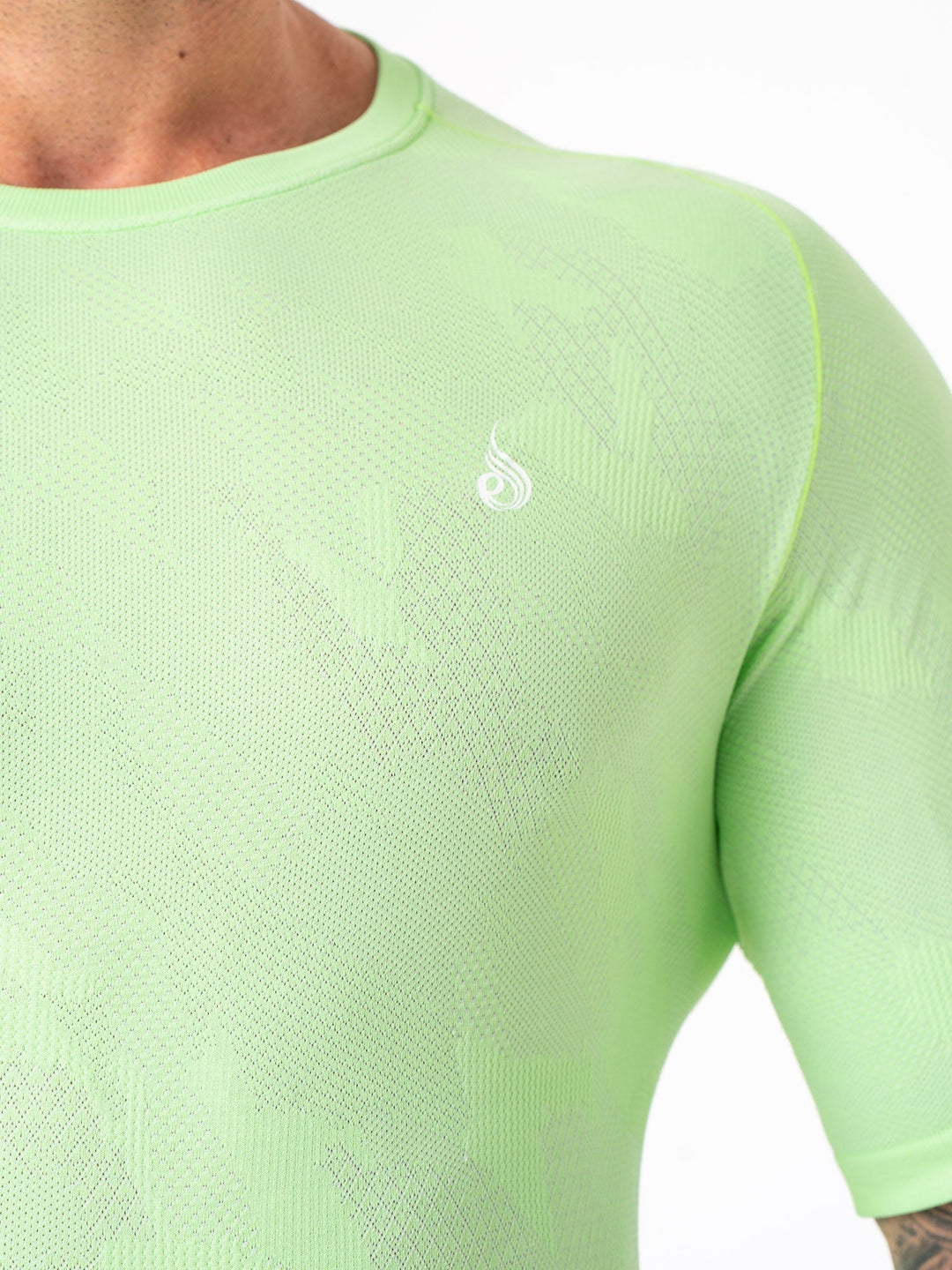 Aero Core Seamless T-Shirt - Lime Clothing Ryderwear 