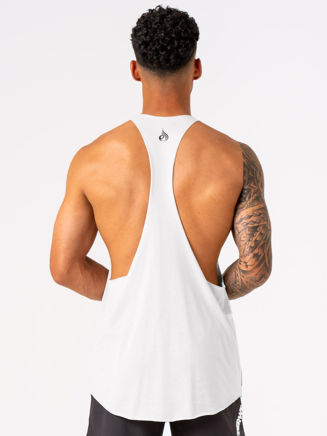 Arnie T-Back - White Clothing Ryderwear 