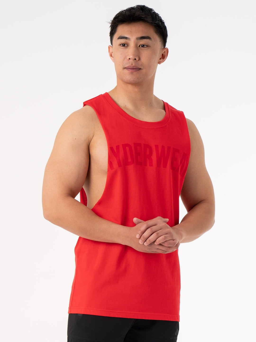 Baller Tank - Red Clothing Ryderwear 