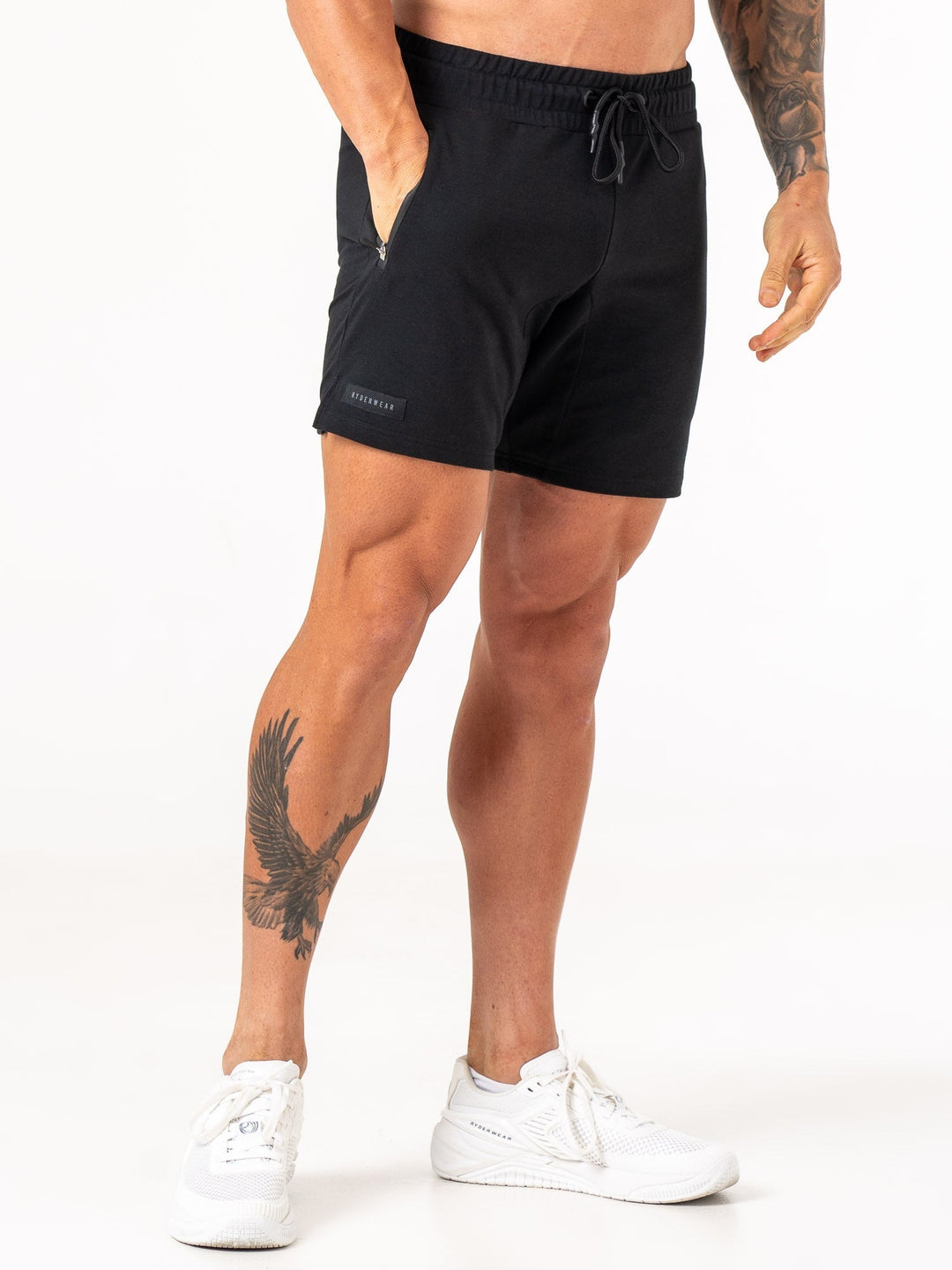 Endurance Track Shorts - Black Clothing Ryderwear 