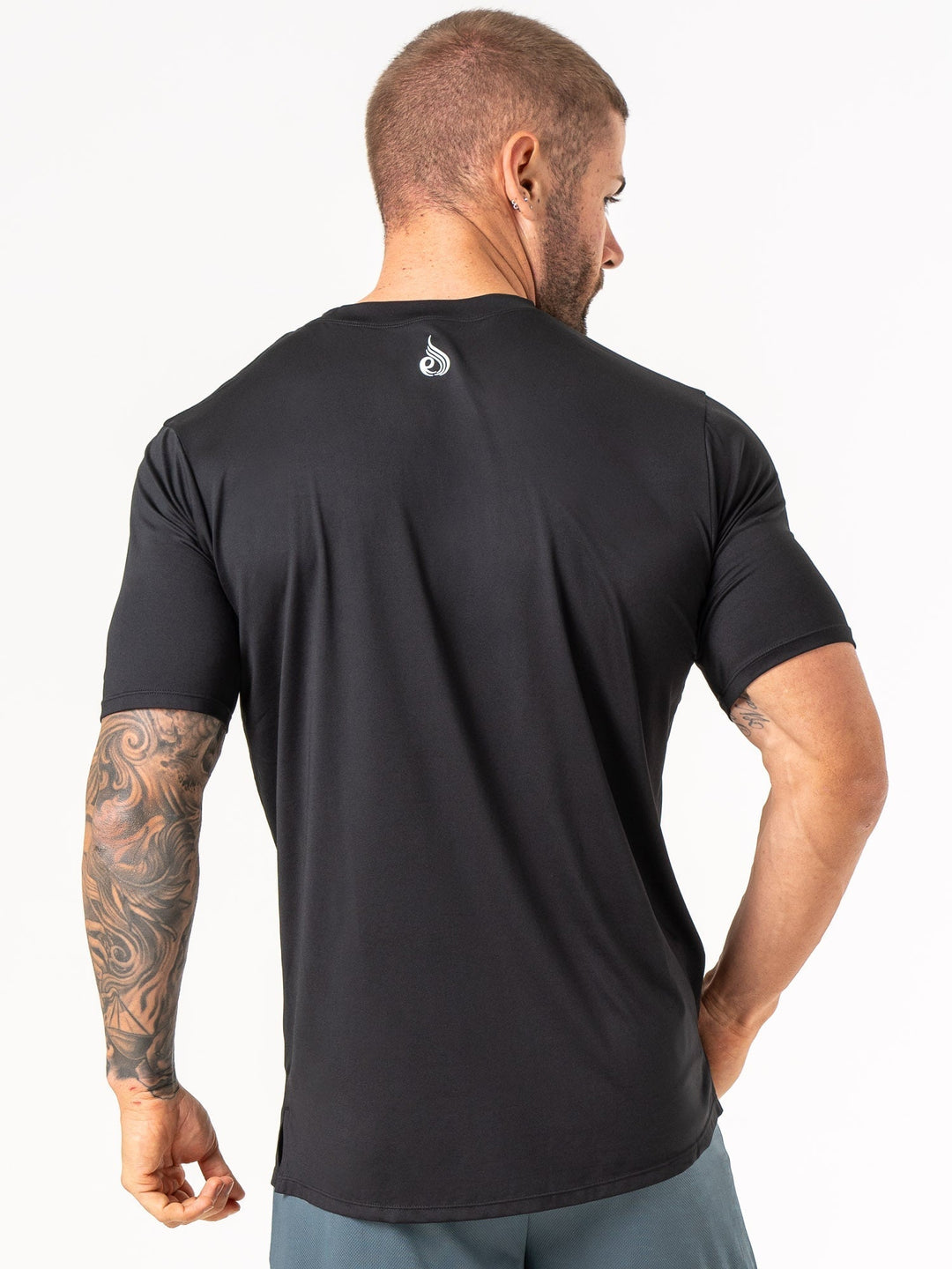 Energy T-Shirt - Black Clothing Ryderwear 