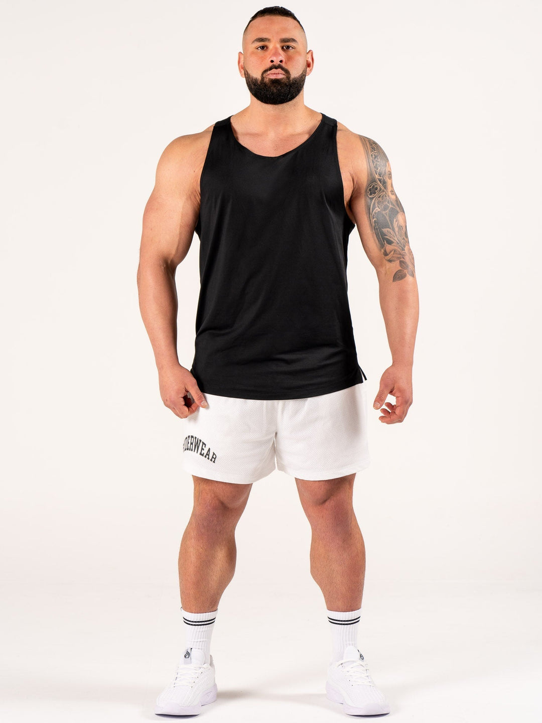 Flex Active Tank - Black Clothing Ryderwear 