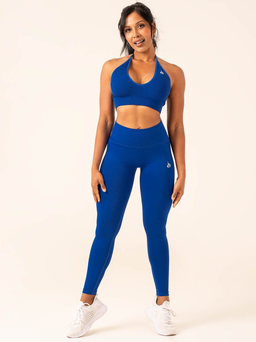 Lift BBL Scrunch Seamless Leggings - Cobalt Blue Clothing Ryderwear 