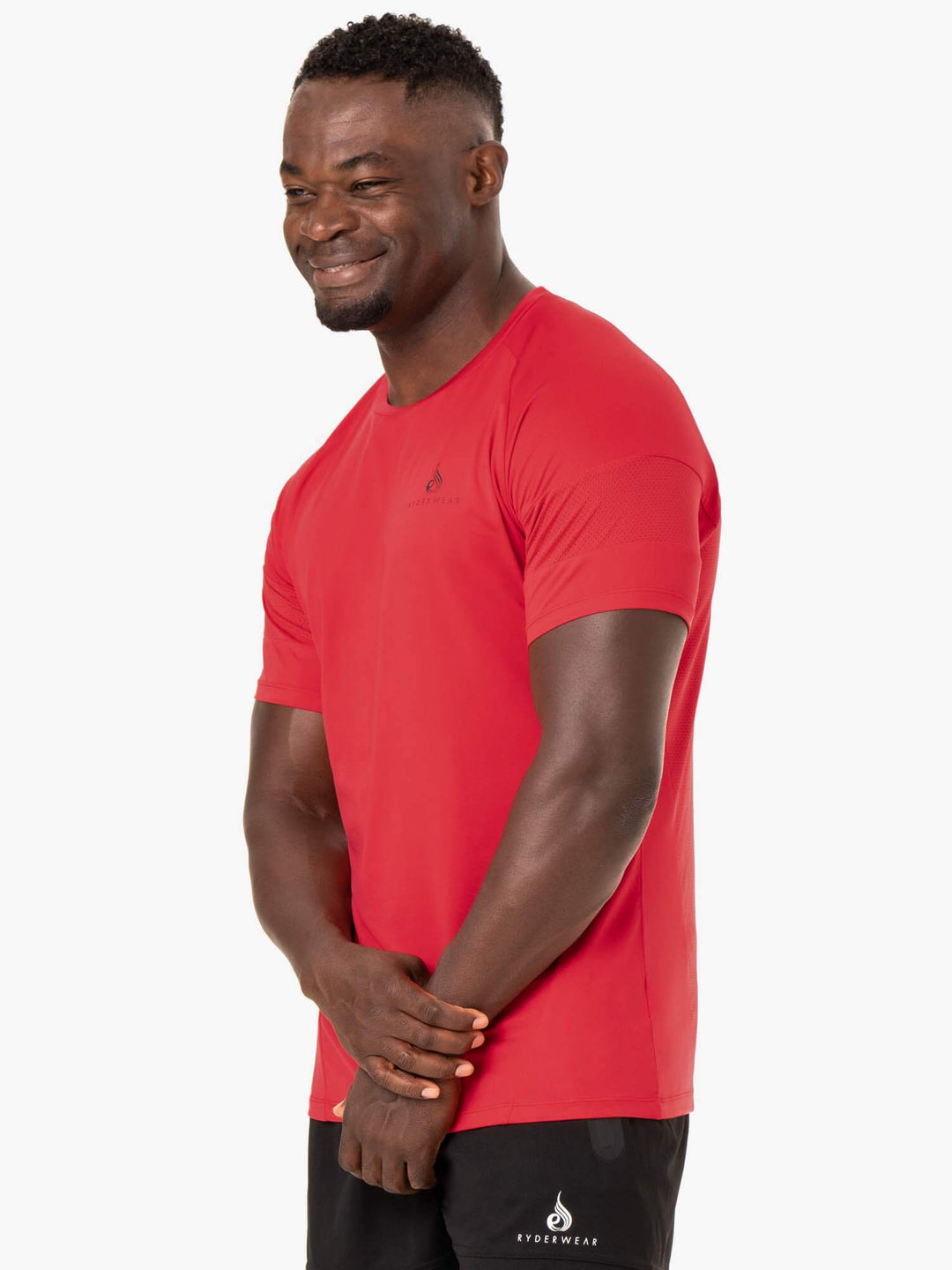 Action Mesh T-Shirt - Red Clothing Ryderwear 