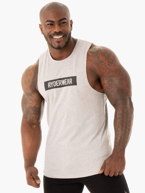 Base Baller Tank Grey Marl