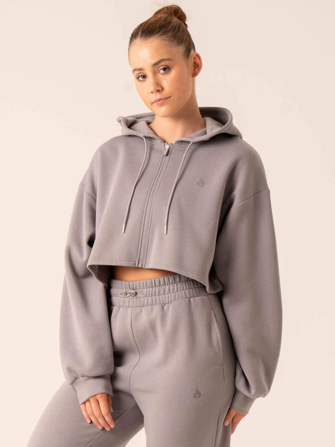 Embody Oversized Jacket - Steel Grey Clothing Ryderwear 