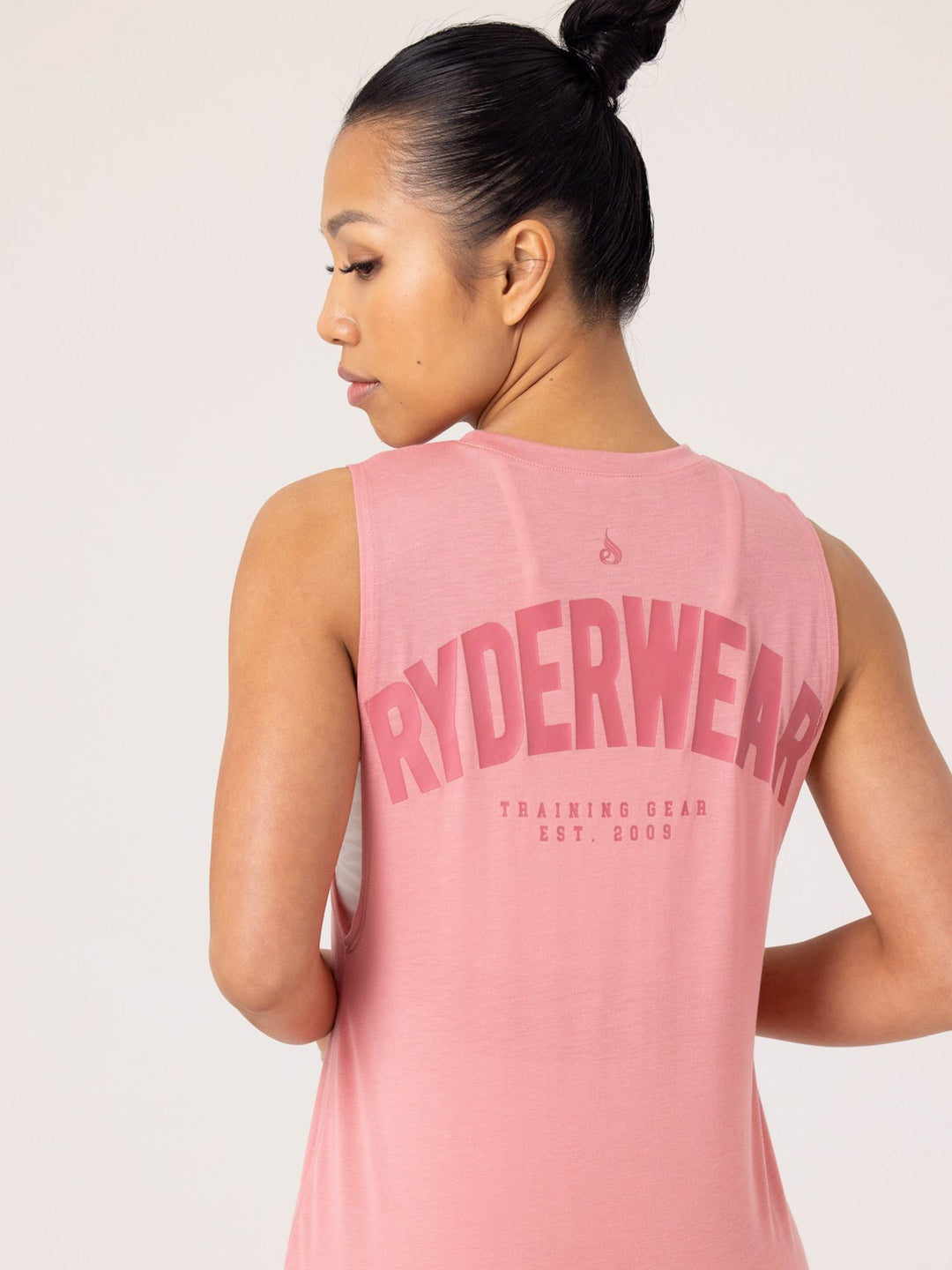 Emerge Training Tank - Pink Clothing Ryderwear 