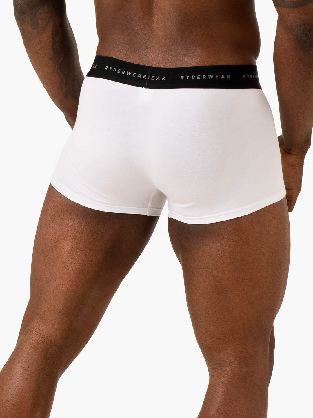 Men's Boxer Briefs - White Clothing Ryderwear 