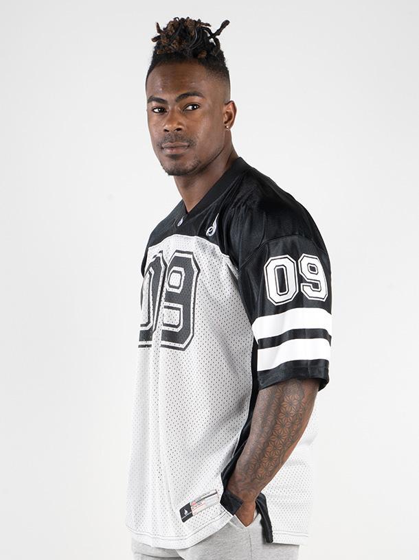 Mens Varsity Jersey - Black/Grey Clothing Ryderwear 