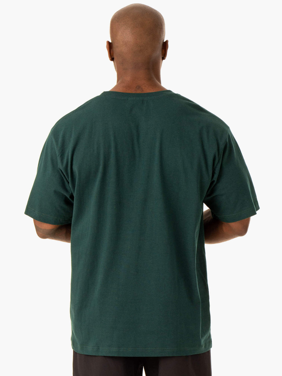 Oversized T-Shirt - Bottle Green Clothing Ryderwear 