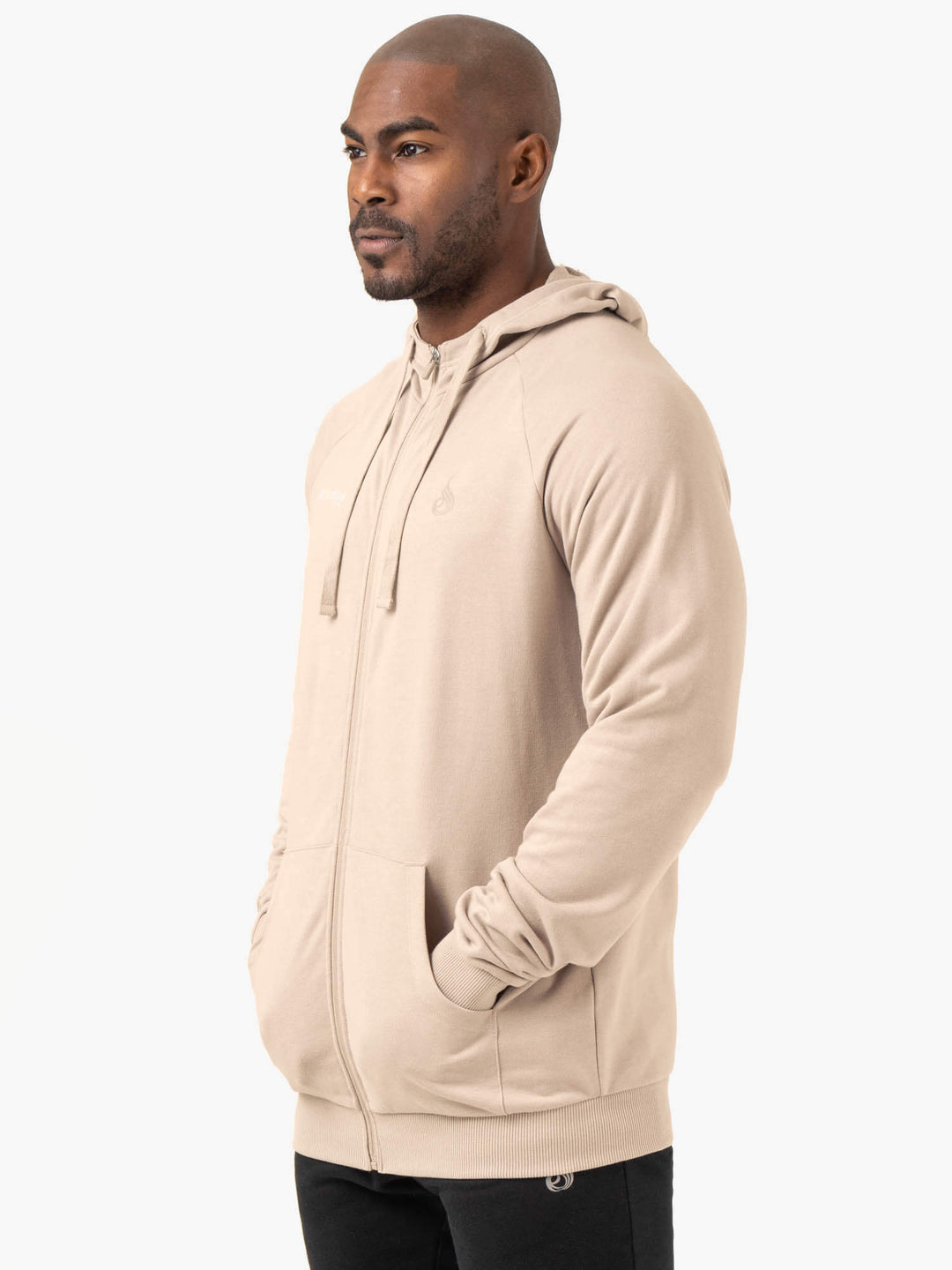 Pursuit Zip Up Hoodie - Sand Clothing Ryderwear 